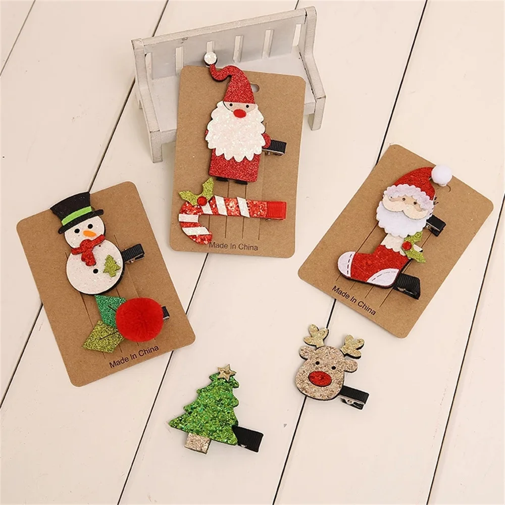 2 шт./компл., рождественские заколки для волос
2 шт./компл., рождественские заколки для волос