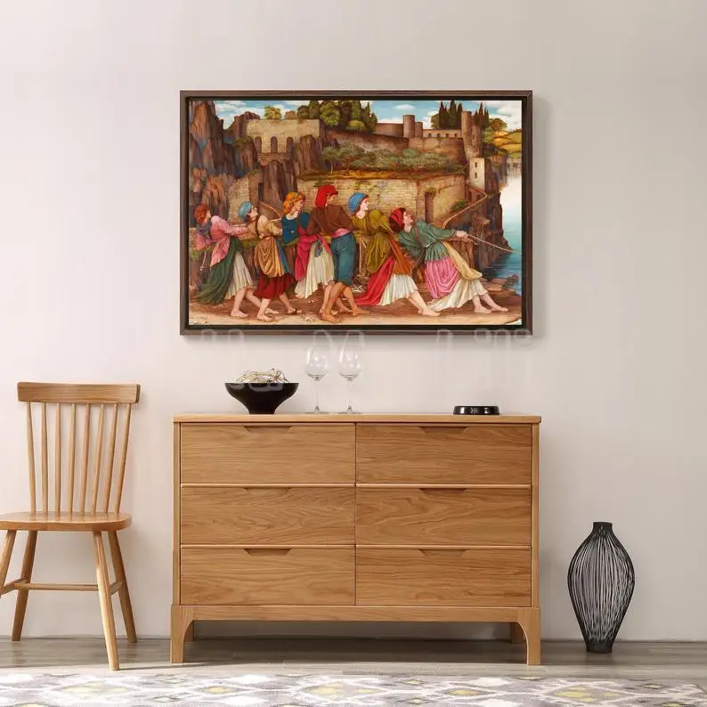 Evelyn De Morgan The Women Of Sorrento Drawing In The Boats Canvas Print Canvas Art Wall Decor
Evelyn De Morgan The Women Of Sorrento Drawing In The Boats Canvas Print Canvas Art Wall Decor