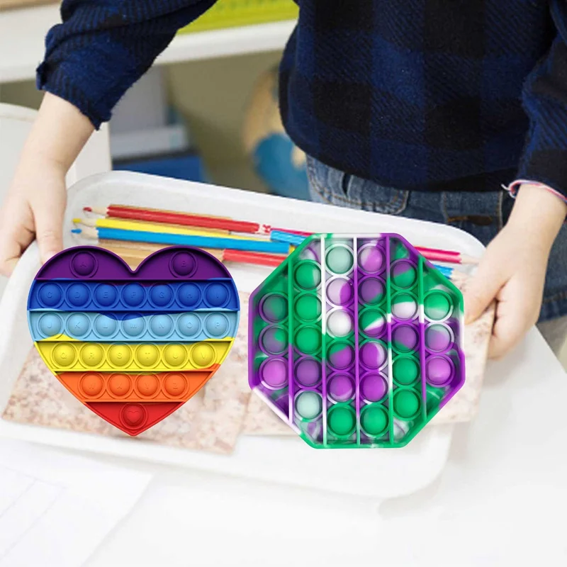 Многоцветный мягкий силиконовый Настольный пузырь сенсорные игрушки штранг-прессования аутизма особые потребности для снятия стресса сня... 
Многоцветный мягкий силиконовый Настольный пузырь сенсорные игрушки штранг-прессования аутизма особые потребности для снятия стресса сня...