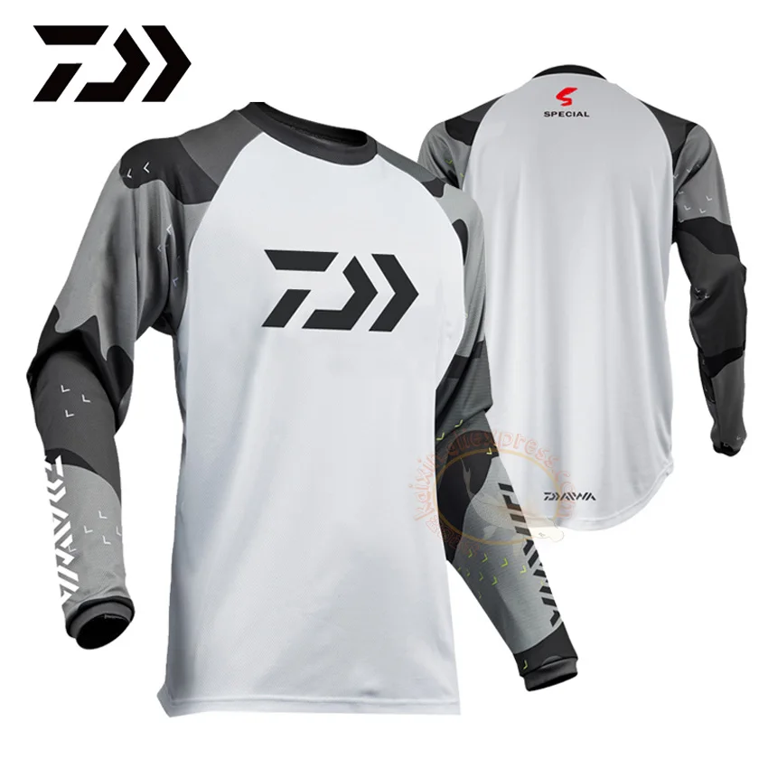 Fishing Jersey Shirt Cycling Fishing Clothing Breathable Sunscreen Shirt Quick Drying UPF 50+ Long Sleeve Fishing Shirts
Fishing Jersey Shirt Cycling Fishing Clothing Breathable Sunscreen Shirt Quick Drying UPF 50+ Long Sleeve Fishing Shirts