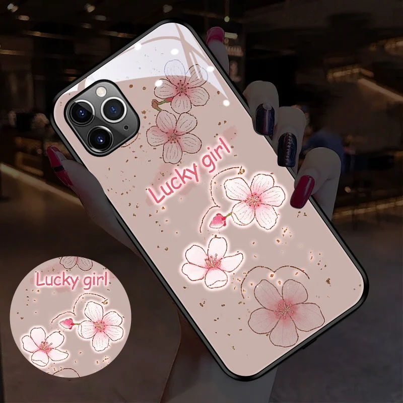 phone case Call Light Led Flash Up Phone Cases For Phone 12 11 pro XS Max XR 7 8 Incoming call Glow Glass phone case Intelligent
phone case Call Light Led Flash Up Phone Cases For Phone 12 11 pro XS Max XR 7 8 Incoming call Glow Glass phone case Intelligent