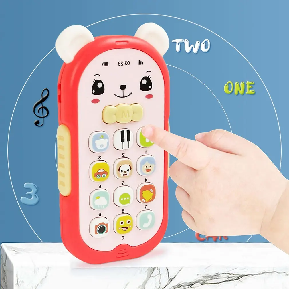 Baby Gutta-percha Toy Face Changing Music Mobile Phone Baby Toys Sleeping Artifact Simulation Telephone Early Educational Toys
Baby Gutta-percha Toy Face Changing Music Mobile Phone Baby Toys Sleeping Artifact Simulation Telephone Early Educational Toys