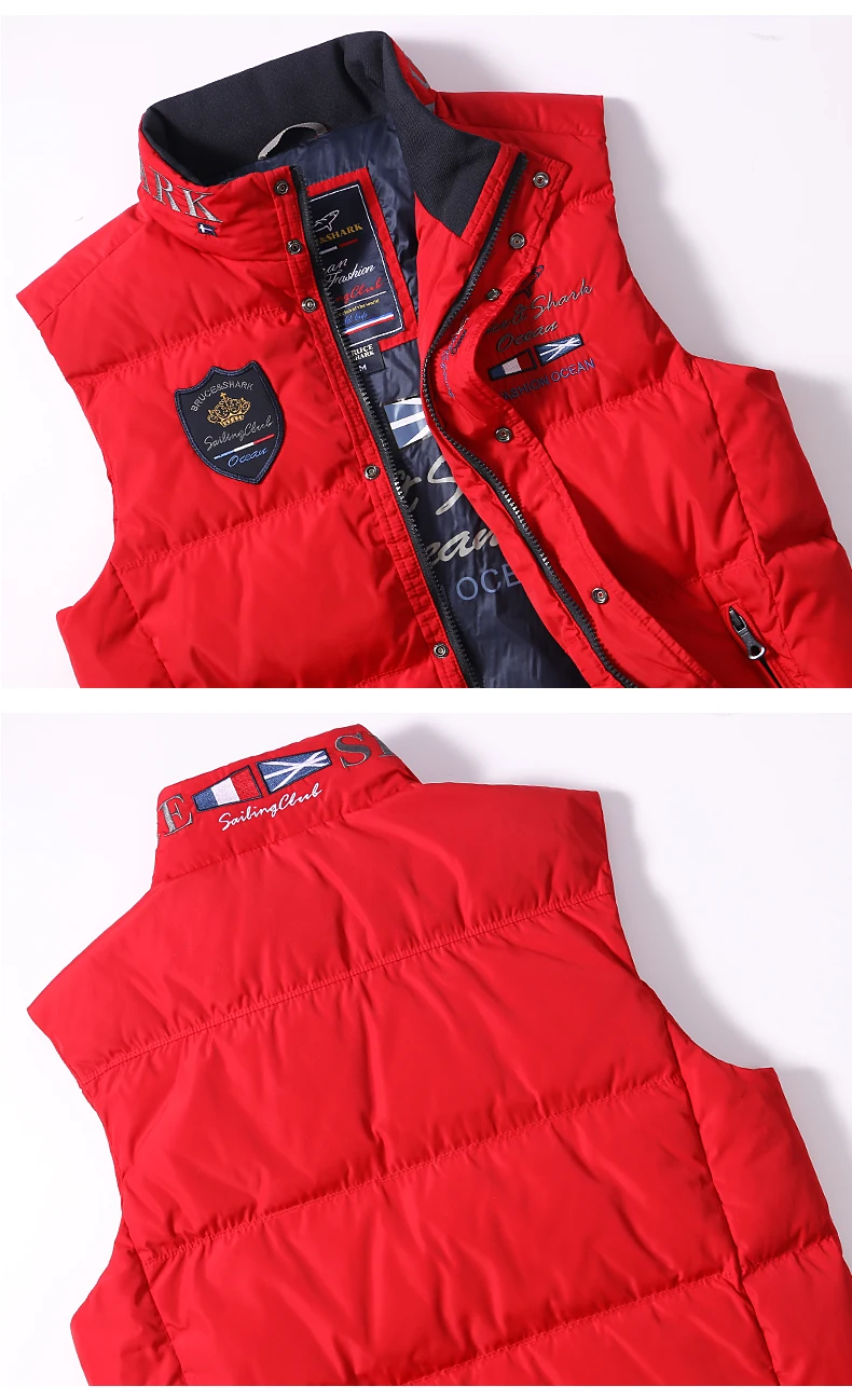 79% Duck Bruce&Shark Down-Feather Men Vest Casual Fashion Business Embroidery Winter Style Coat Top quality Size M TO 3XL
79% Duck Bruce&Shark Down-Feather Men Vest Casual Fashion Business Embroidery Winter Style Coat Top quality Size M TO 3XL
