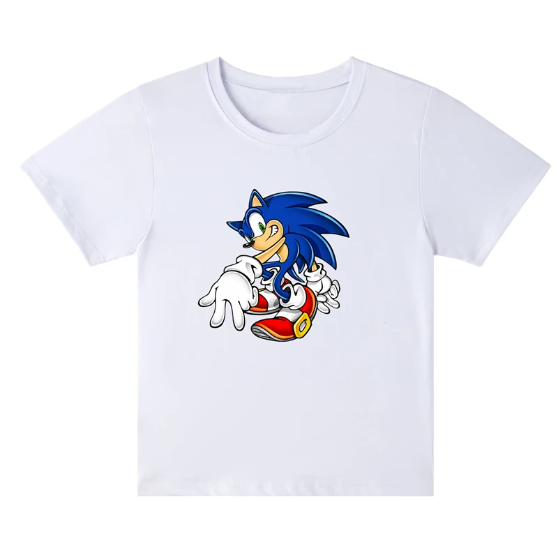 Summer Baby Clothing Girls Boys Pure Color Printing Blue Hedgehog T-Shirts Kids Casual Fashion Cotton T Shirt Super Tops Tee
Summer Baby Clothing Girls Boys Pure Color Printing Blue Hedgehog T-Shirts Kids Casual Fashion Cotton T Shirt Super Tops Tee