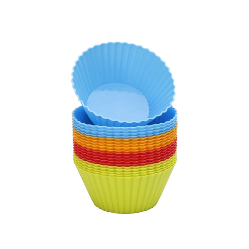 25pcs Reusable Silicone Cupcake Pans Non-stick Cups Easy Storage BPA Free Kitchen Supplies F2
25pcs Reusable Silicone Cupcake Pans Non-stick Cups Easy Storage BPA Free Kitchen Supplies F2