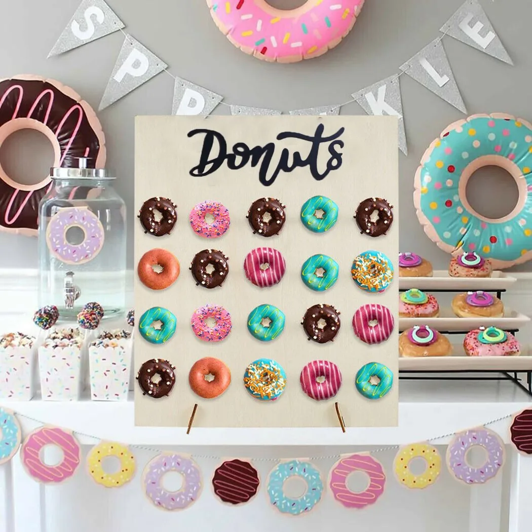 20pcs Donut Doughnut Frigg Wall Holder Stand Party Sweets Candy Cart Wedding Table Decor Birthday Festival Supplies Home
20pcs Donut Doughnut Frigg Wall Holder Stand Party Sweets Candy Cart Wedding Table Decor Birthday Festival Supplies Home