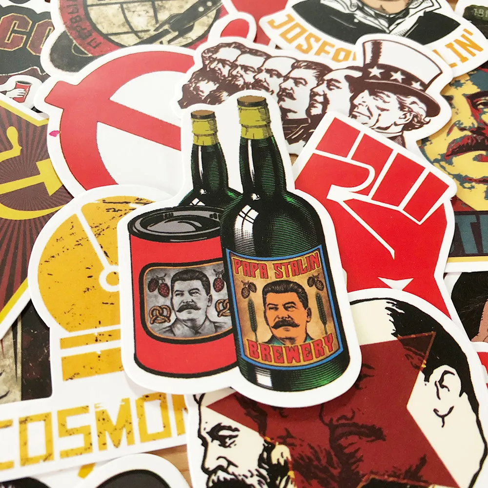 50PCS Not Repeat Soviet Union USSR CCCP HET Stickers For DIY Luggage Guitar Laptop Bottle Room Wall Decals Waterproof Sticker
50PCS Not Repeat Soviet Union USSR CCCP HET Stickers For DIY Luggage Guitar Laptop Bottle Room Wall Decals Waterproof Sticker