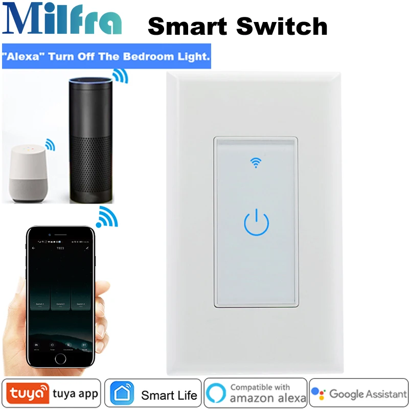 Умный светильник ключатель света Milfra, Wi-Fi, нейтральный провод, требуется голосовое сенсорное управление, настенный выключатель США для помо...
Умный светильник ключатель света Milfra, Wi-Fi, нейтральный провод, требуется голосовое сенсорное управление, настенный выключатель США для помо...