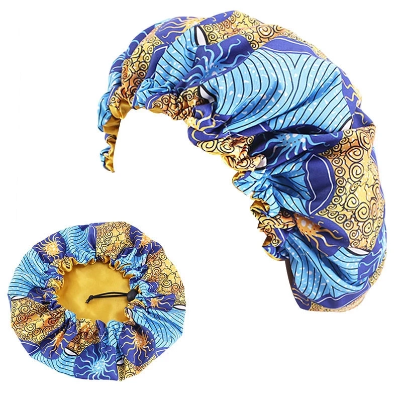 Fashion Print Large Size Turban Caps African Satin Hijab Bonnet Muslim Ankara Dashiki Night Sleep Cap Women Flower head scarf
Fashion Print Large Size Turban Caps African Satin Hijab Bonnet Muslim Ankara Dashiki Night Sleep Cap Women Flower head scarf