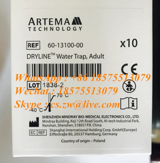 Dryline Water Trap PN:601310000 Old PN:9200-10-10530 Adu 10Pcs/Box For Mindray PM-7000 PM-8000E PM-9000E MEC-2000 New Original
Dryline Water Trap PN:601310000 Old PN:9200-10-10530 Adu 10Pcs/Box For Mindray PM-7000 PM-8000E PM-9000E MEC-2000 New Original