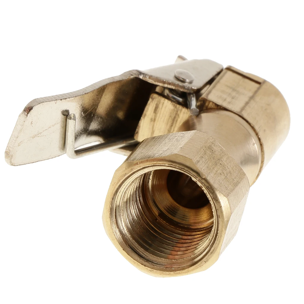 1 Pcs Auto Air Pump Chuck Clip Car Truck Tyre Tire Inflator Valve Connector Car 1/4-Inch Female NPT Clamp Tire Repair Tools
1 Pcs Auto Air Pump Chuck Clip Car Truck Tyre Tire Inflator Valve Connector Car 1/4-Inch Female NPT Clamp Tire Repair Tools