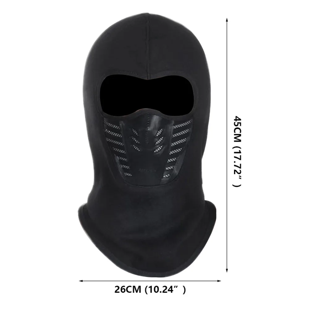 Winter Outdoor Cycling Hood Unisex Dust Activated Carbon Thick Fleece Hat Windproof Hat Hood Face Warmer Thermal
Winter Outdoor Cycling Hood Unisex Dust Activated Carbon Thick Fleece Hat Windproof Hat Hood Face Warmer Thermal