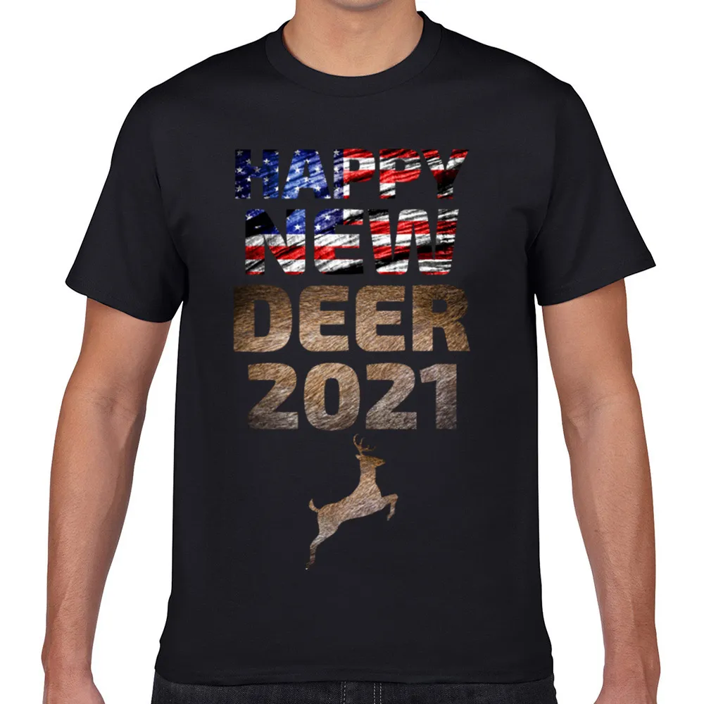 Tops T Shirt Men happy new deer 2021 7 Fashion White Geek Cotton Male Tshirt fa001
Tops T Shirt Men happy new deer 2021 7 Fashion White Geek Cotton Male Tshirt fa001