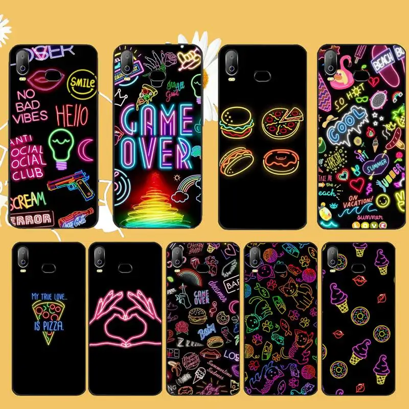 PENGHUWAN Black background Neon pattern Bling Cute Phone Case For Samsung A10 A20 A30 A40 A50 A70 A71 A51 A6 A8 2018
PENGHUWAN Black background Neon pattern Bling Cute Phone Case For Samsung A10 A20 A30 A40 A50 A70 A71 A51 A6 A8 2018
