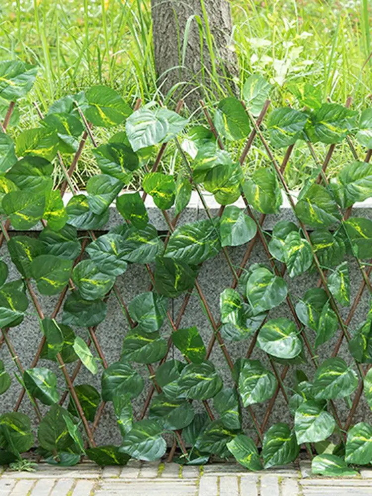 Wooden Leaves Fence Telescopic Fence Home Decoration Balcony Privacy Screen Garden Fence WithOUT Flowers Privacy
Wooden Leaves Fence Telescopic Fence Home Decoration Balcony Privacy Screen Garden Fence WithOUT Flowers Privacy