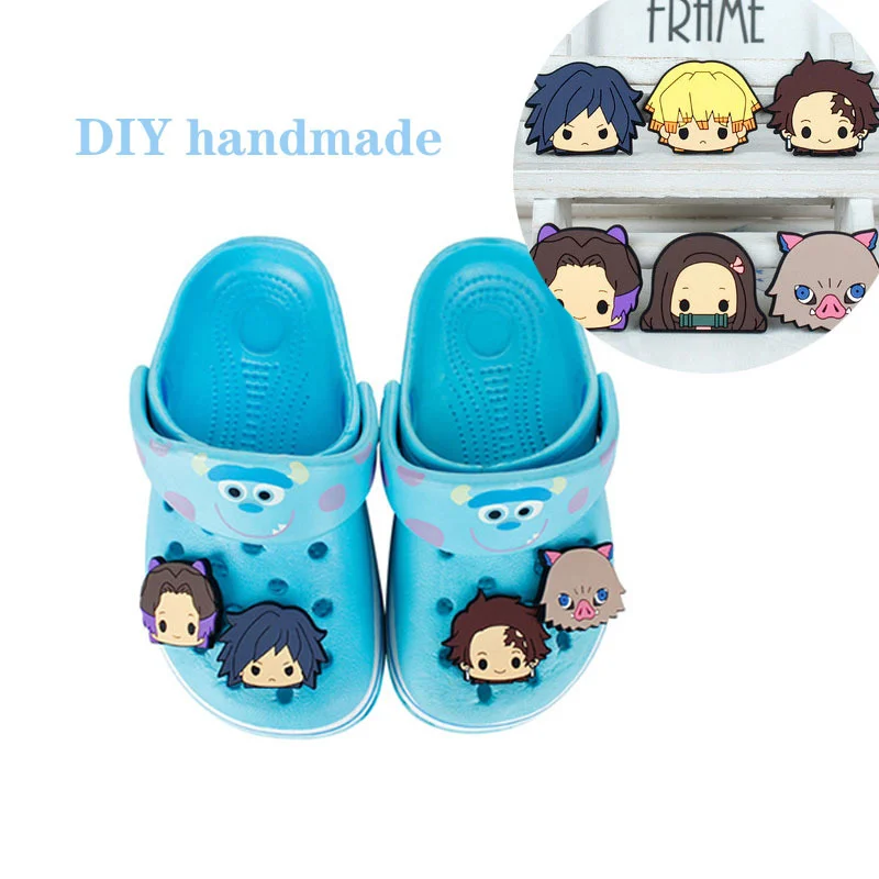 Anime Demon Slayer DIY Handmade PVC Shoe Shoe Charms Decoration Pendant Accessories Jibz Kids Friends Gifts Toy Gift
Anime Demon Slayer DIY Handmade PVC Shoe Shoe Charms Decoration Pendant Accessories Jibz Kids Friends Gifts Toy Gift