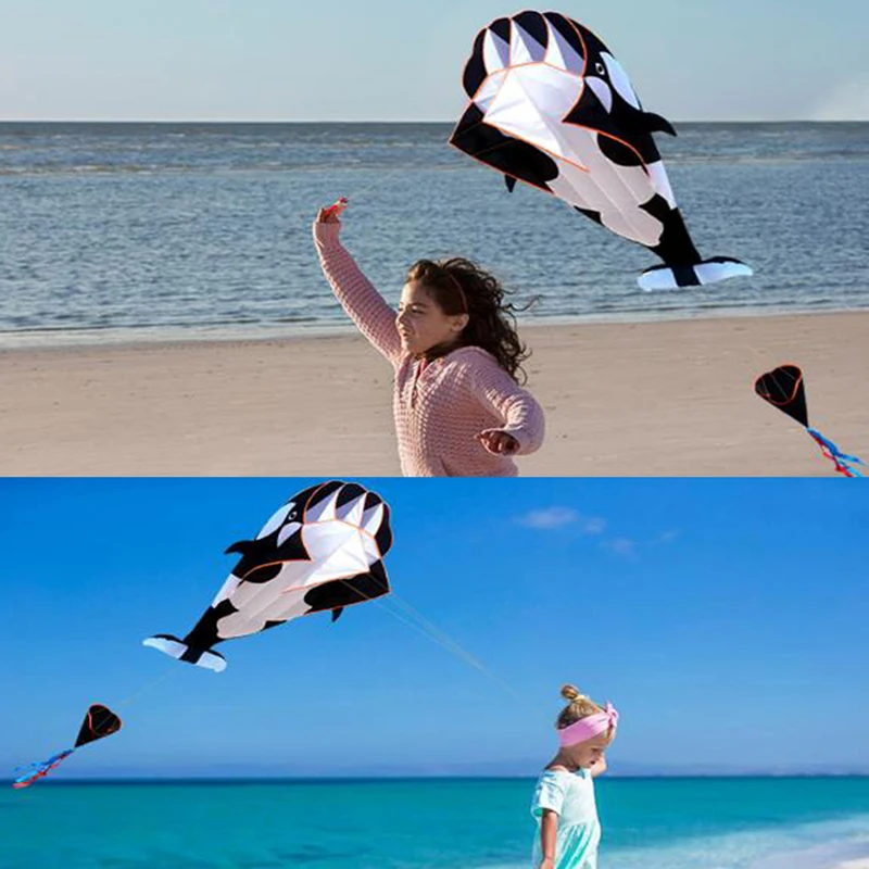 3D Blue/Black/Red Kite Outdoor Sport Dolphins Flying Kites Toys Huge Dolphin Kite Soft Easy To Fly Sport Kite Outdoor Toys
3D Blue/Black/Red Kite Outdoor Sport Dolphins Flying Kites Toys Huge Dolphin Kite Soft Easy To Fly Sport Kite Outdoor Toys