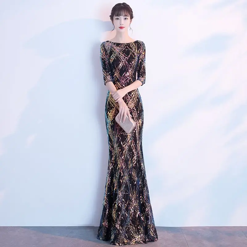 Gold long sequin elegant bling half sleeves vestidos de fiesta de noche prom party EveniO ng Dresses robe de soiree mermaid
Gold long sequin elegant bling half sleeves vestidos de fiesta de noche prom party EveniO ng Dresses robe de soiree mermaid