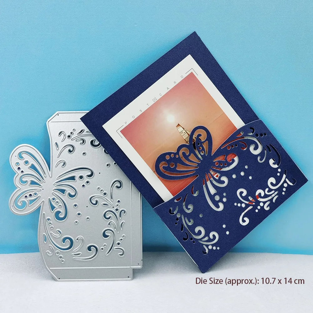 Butterfly Card Border Metal Cutting Dies Scrapbooking Die Cut Mold Album Card Making Decor Paper DIY Craft Handmade Die
Butterfly Card Border Metal Cutting Dies Scrapbooking Die Cut Mold Album Card Making Decor Paper DIY Craft Handmade Die