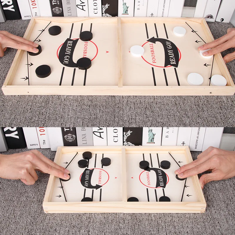 Foosball Winner Games Table Hockey Game Catapult Chess Parent-child Interactive Toy Fast Sling Puck Board Game Toys For Children
Foosball Winner Games Table Hockey Game Catapult Chess Parent-child Interactive Toy Fast Sling Puck Board Game Toys For Children