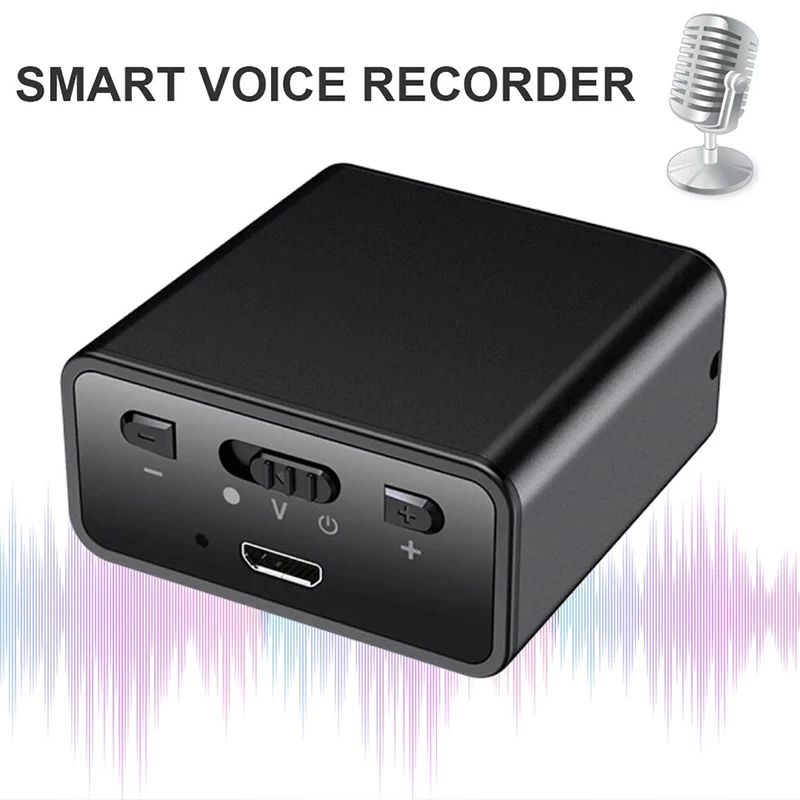 LYTUNE portable audio recorder 8GB 96 hours recording wearable USB port multi-function long standby digital interview meeting
LYTUNE portable audio recorder 8GB 96 hours recording wearable USB port multi-function long standby digital interview meeting