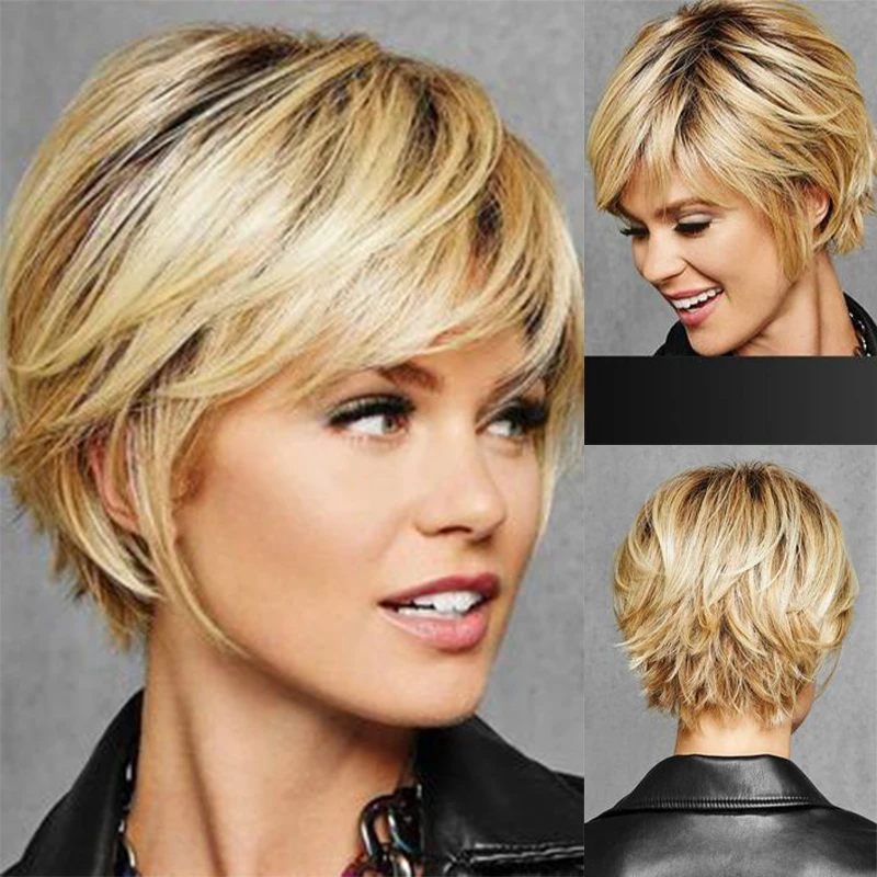 Short hair wig natural hair wig short curly hair brown synthetic wig female super fiber high temperature resistant
Short hair wig natural hair wig short curly hair brown synthetic wig female super fiber high temperature resistant