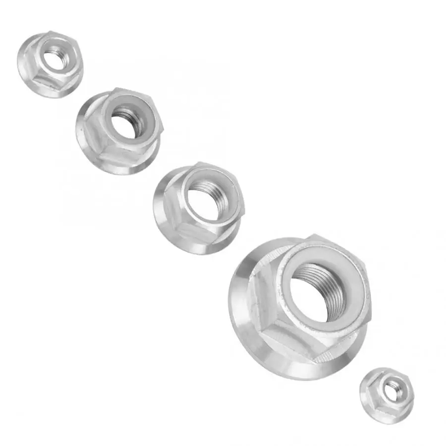 1pc Durable M5 M6 M8 M10 ForM14 ForTITANIUM Alloy Flange Lock Nut for Bicycle Motorcycle For Bicycle Accessories
1pc Durable M5 M6 M8 M10 ForM14 ForTITANIUM Alloy Flange Lock Nut for Bicycle Motorcycle For Bicycle Accessories