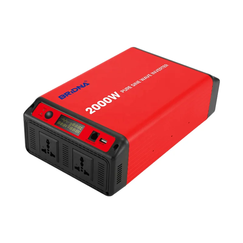 2000w 12v dc to ac 110v 2000 watt pure sine wave power inverter
2000w 12v dc to ac 110v 2000 watt pure sine wave power inverter
