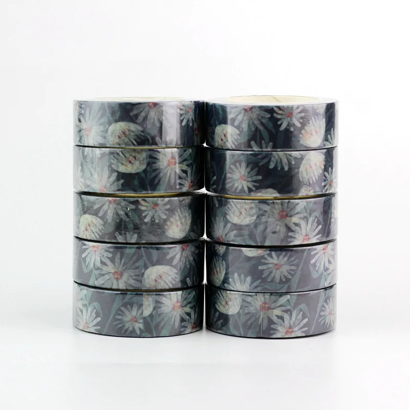 NEW 10pcs/lot Decorative Daisy Washi Tapes DIY Scrapbooking Stickers Masking Tapes Kawaii Stationery for school office supplies
NEW 10pcs/lot Decorative Daisy Washi Tapes DIY Scrapbooking Stickers Masking Tapes Kawaii Stationery for school office supplies