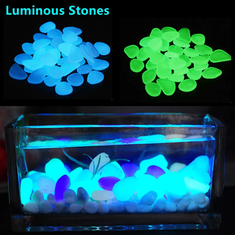 50PCS/Lot Luminous Stones Glow Pebbles Multi Color Artificial Resin Light-emitting Pebble For Home Fish Tank Lawn Garden Decor
50PCS/Lot Luminous Stones Glow Pebbles Multi Color Artificial Resin Light-emitting Pebble For Home Fish Tank Lawn Garden Decor