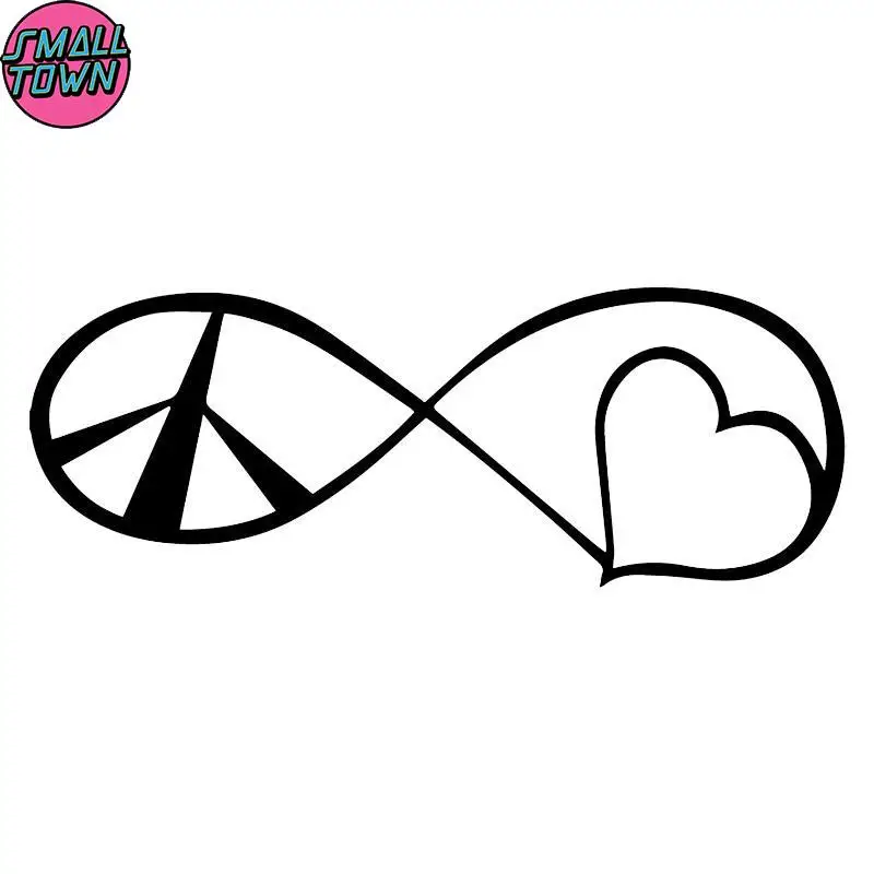 Small Town 16.7X6.1CM Peace Love Forever Door Bumper Decoraiton Car Sticker Vinyl Decals C25-0738
Small Town 16.7X6.1CM Peace Love Forever Door Bumper Decoraiton Car Sticker Vinyl Decals C25-0738