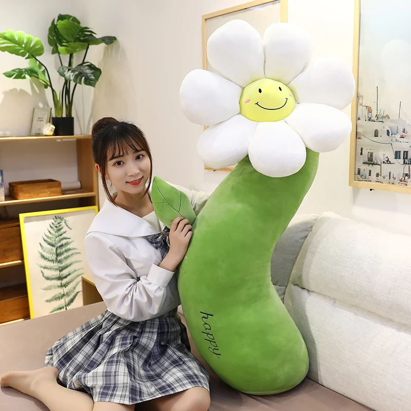 Plush Cartoon Sun Flower Smile Flower Skin Friendly Dolls for Children Home Decoration PP Cotton Bed Pillow
Plush Cartoon Sun Flower Smile Flower Skin Friendly Dolls for Children Home Decoration PP Cotton Bed Pillow