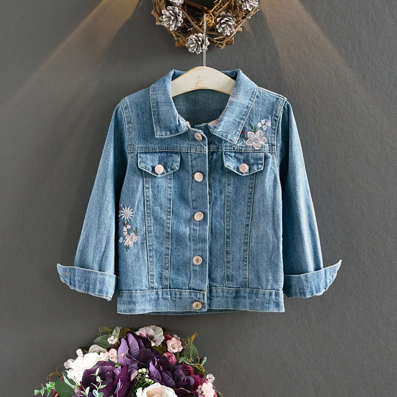 Girl Korean Embroidered Flower Denim Jacket Toddler Girl Fall Clothes 2022 Kids Jackets for Kids Clothing Toddler Winter Clothes
Girl Korean Embroidered Flower Denim Jacket Toddler Girl Fall Clothes 2022 Kids Jackets for Kids Clothing Toddler Winter Clothes