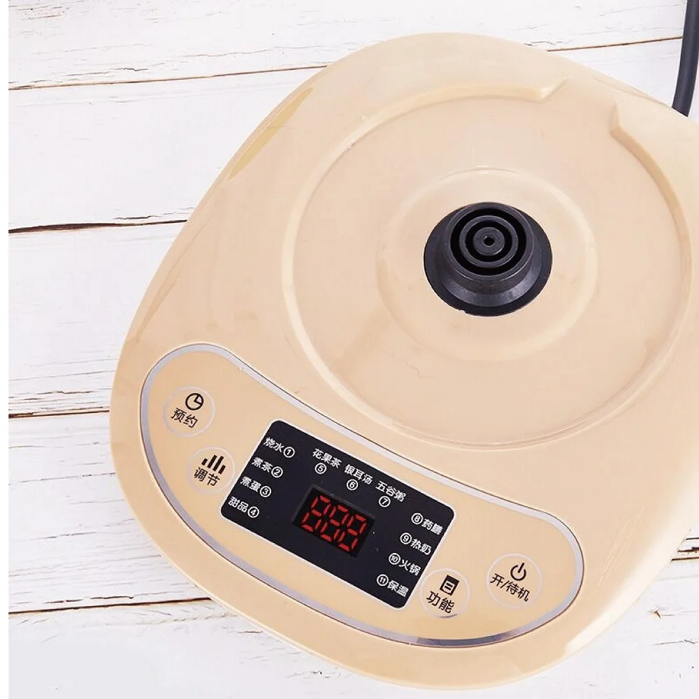 1.8L Multifunction Electric Kettle Glass Health Pot Stew Porridge Slow Cooker Heater Hot Water Heating Insulation Kettle GL16
1.8L Multifunction Electric Kettle Glass Health Pot Stew Porridge Slow Cooker Heater Hot Water Heating Insulation Kettle GL16