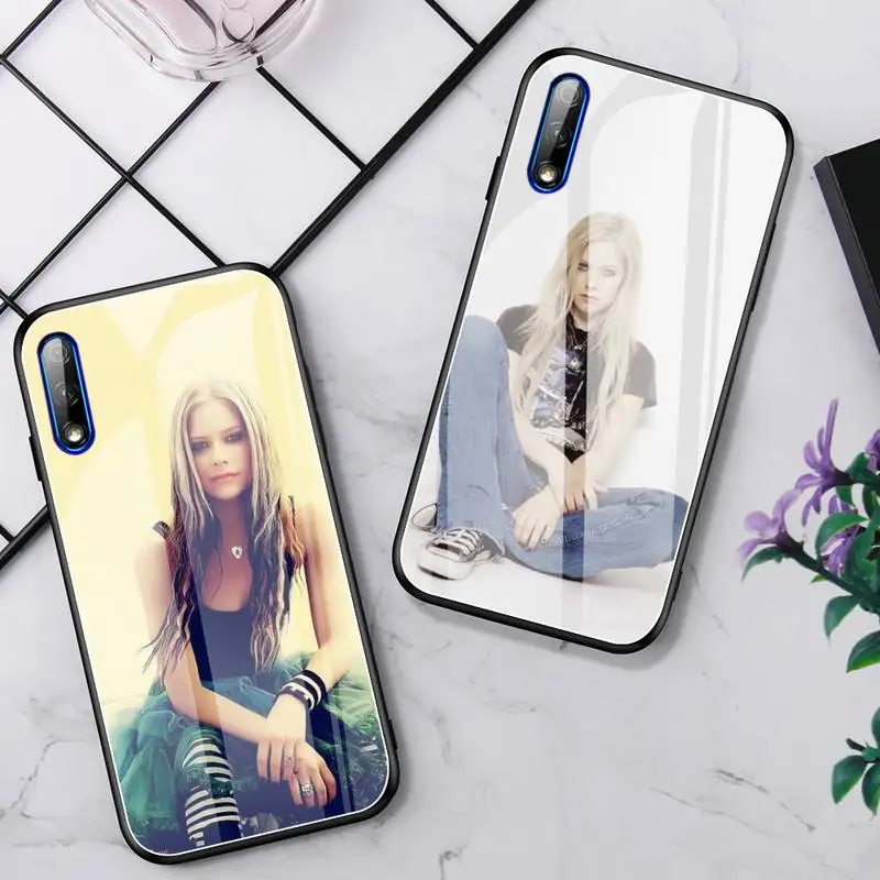 Avril Lavigne Phone Case Glass For Huawei P30 Lite 20 Por P9 10 Honor 8 X 9 10 NOVA 5 Cover
Avril Lavigne Phone Case Glass For Huawei P30 Lite 20 Por P9 10 Honor 8 X 9 10 NOVA 5 Cover