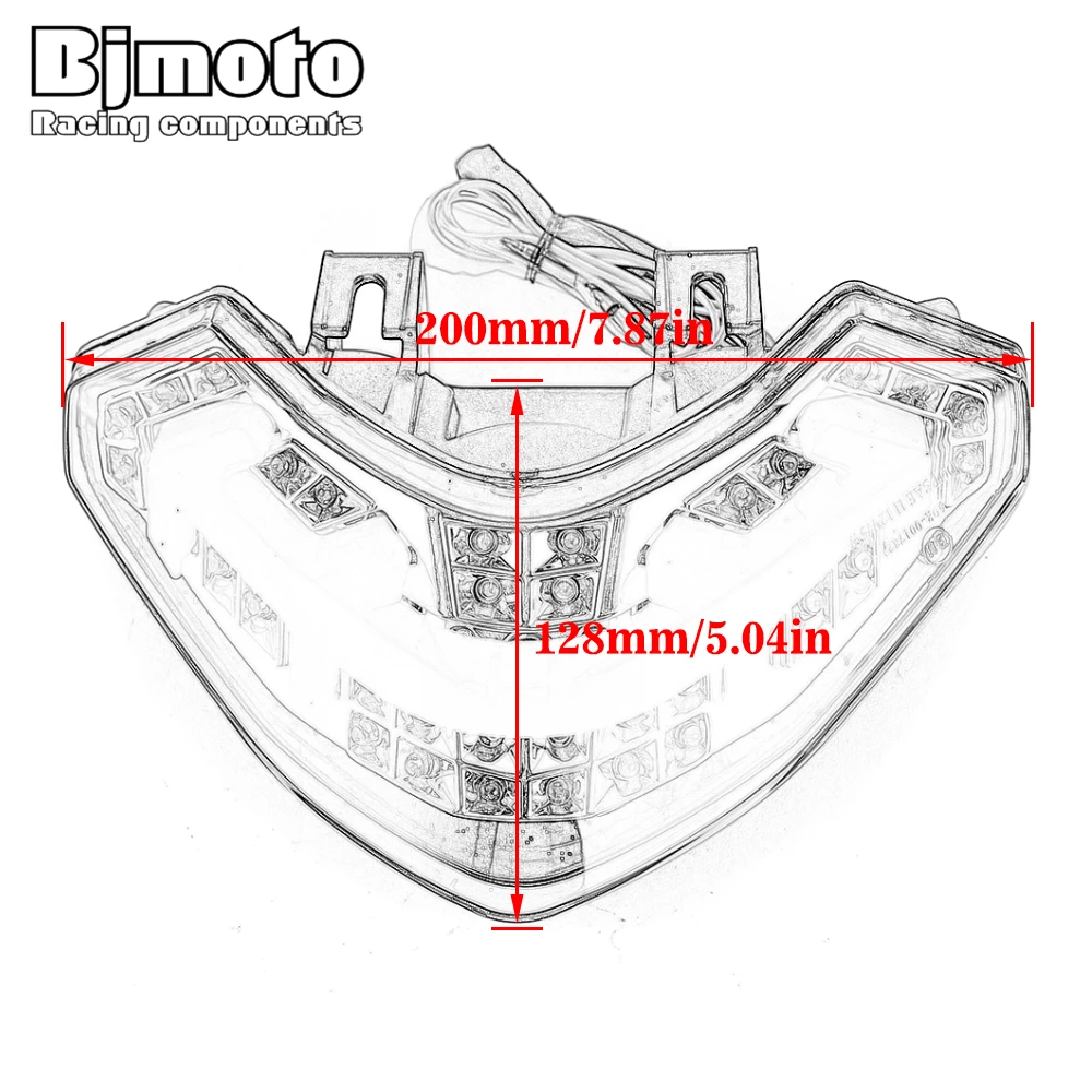 Taillight For DUCATI Multistrada 1200 1200S 2010-2015 Motorcycle LED Brake Lamp Tail Light Turn Signal Light
Taillight For DUCATI Multistrada 1200 1200S 2010-2015 Motorcycle LED Brake Lamp Tail Light Turn Signal Light