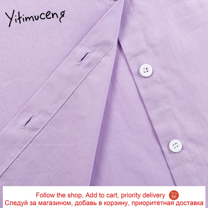 Yitimuceng White Blouse Women Solid Vintage Long Sleeve Shirt Casual Button Up Clothing Office Lady Spring Pocket Loose Style
Yitimuceng White Blouse Women Solid Vintage Long Sleeve Shirt Casual Button Up Clothing Office Lady Spring Pocket Loose Style