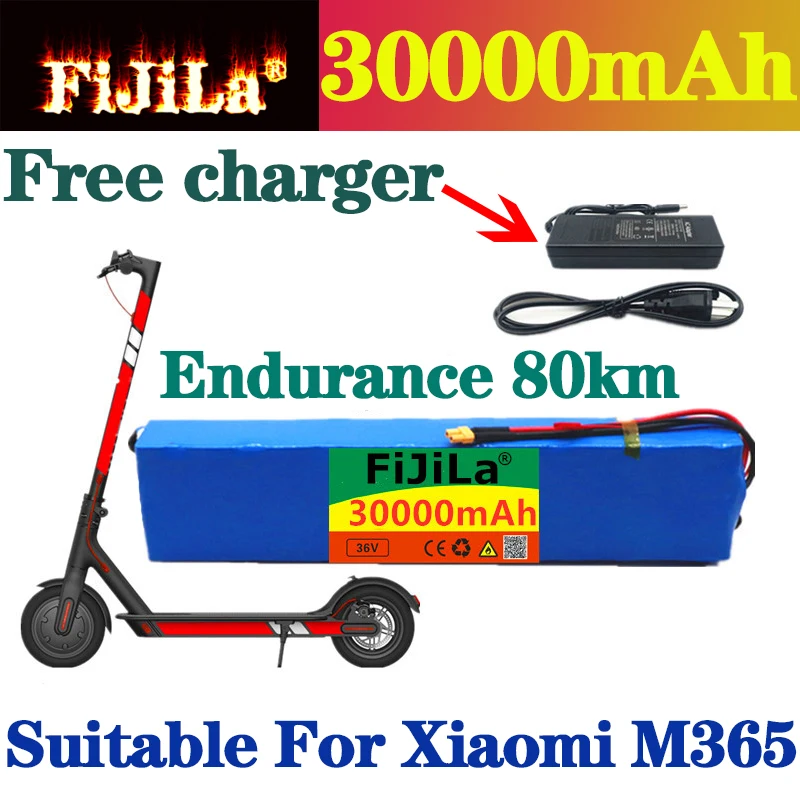 2021 New Original 36V 30Ah Scooter Battery Pack for Xiaomi Mijia 36V 30000mAh Battery pack Electric Scooter BMS +Charger
2021 New Original 36V 30Ah Scooter Battery Pack for Xiaomi Mijia 36V 30000mAh Battery pack Electric Scooter BMS +Charger