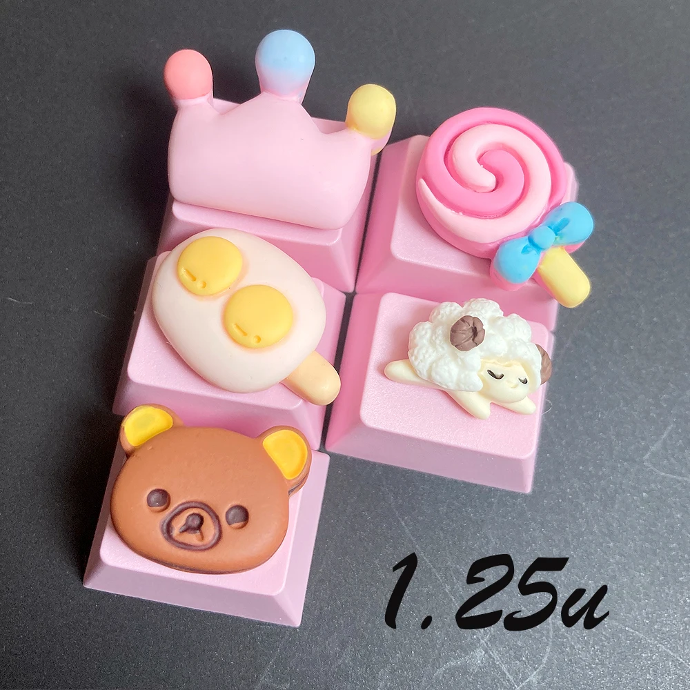 1pc cartoon keycap girls pink cute three-dimensional personality customized 1.25U alt fn ctrl mechanical keyboard dedicated
1pc cartoon keycap girls pink cute three-dimensional personality customized 1.25U alt fn ctrl mechanical keyboard dedicated