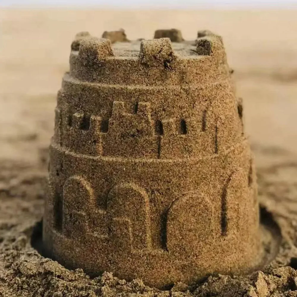 2pcs Sandcastle Buckets Beach Toys Sand Castle for Kids Beach Buckets 
2pcs Sandcastle Buckets Beach Toys Sand Castle for Kids Beach Buckets