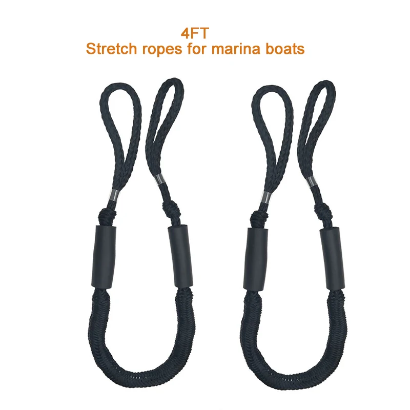 1 Pair 4FT Motorboats Marine Stretch Rope Motor Boat Rope Dock Rope Mooring Rope Latex Stretch Rope Lifesaving tools
1 Pair 4FT Motorboats Marine Stretch Rope Motor Boat Rope Dock Rope Mooring Rope Latex Stretch Rope Lifesaving tools