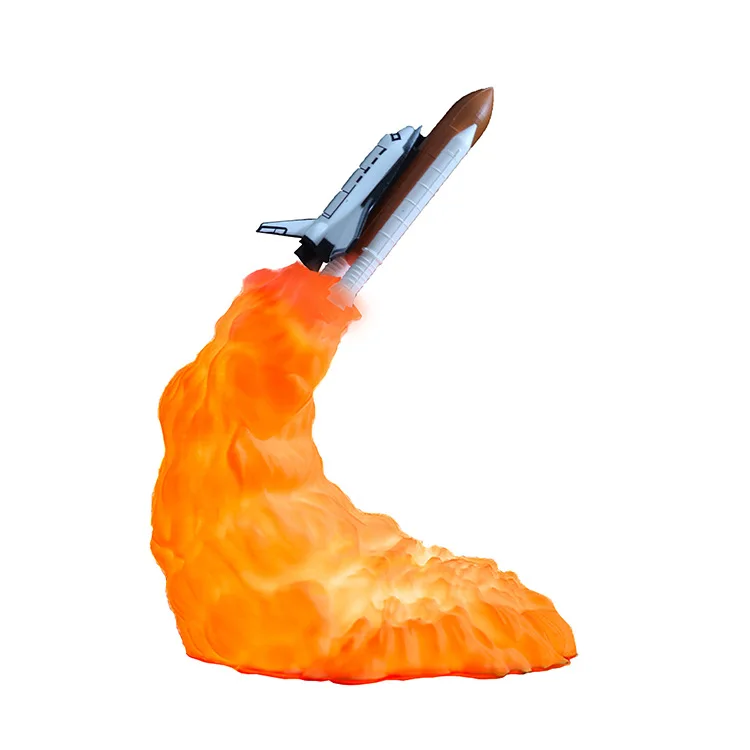 3D printing rocket light moon light space shuttle light smart home night light new strange table lamp birthday gift
3D printing rocket light moon light space shuttle light smart home night light new strange table lamp birthday gift