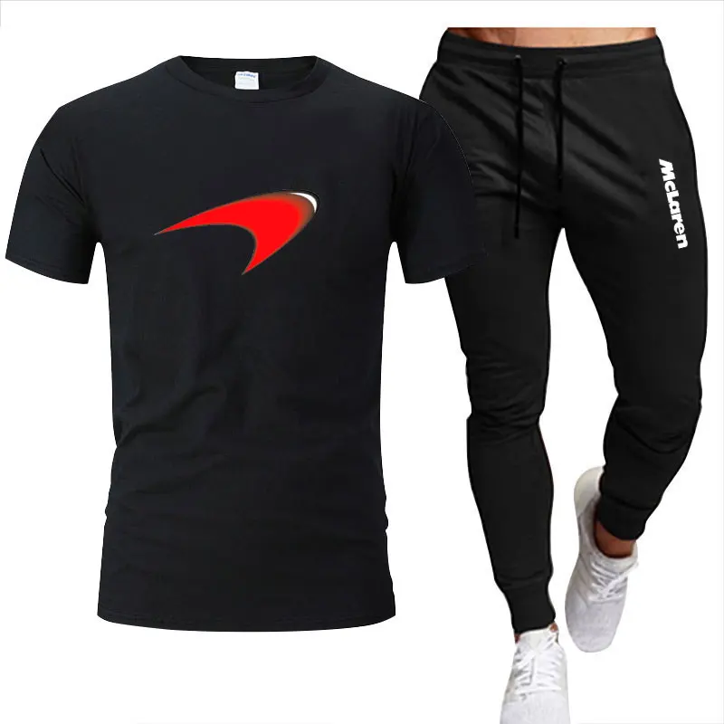 2021 Summer Men's Sportswear Suit, Short-Sleeved T-shirt + Trousers Men's Casual Sportswear, Color-block Printing Fitness suit
2021 Summer Men's Sportswear Suit, Short-Sleeved T-shirt + Trousers Men's Casual Sportswear, Color-block Printing Fitness suit