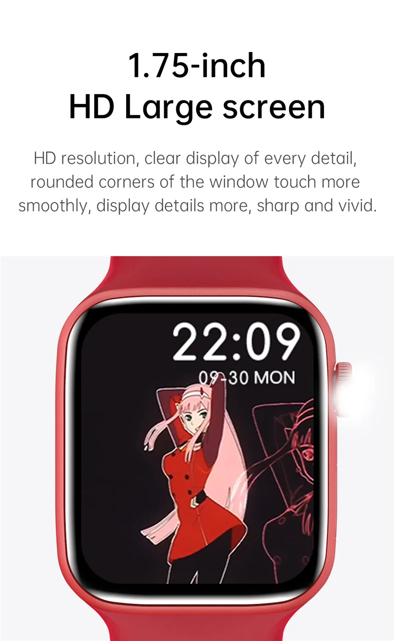 IWO 13 HW22 Plus Smart Watch 1.75inch 128M Large Memory Bluetooth Call Wireless Charging Smart Watch Fitness Clock Pk HW22 W26
IWO 13 HW22 Plus Smart Watch 1.75inch 128M Large Memory Bluetooth Call Wireless Charging Smart Watch Fitness Clock Pk HW22 W26