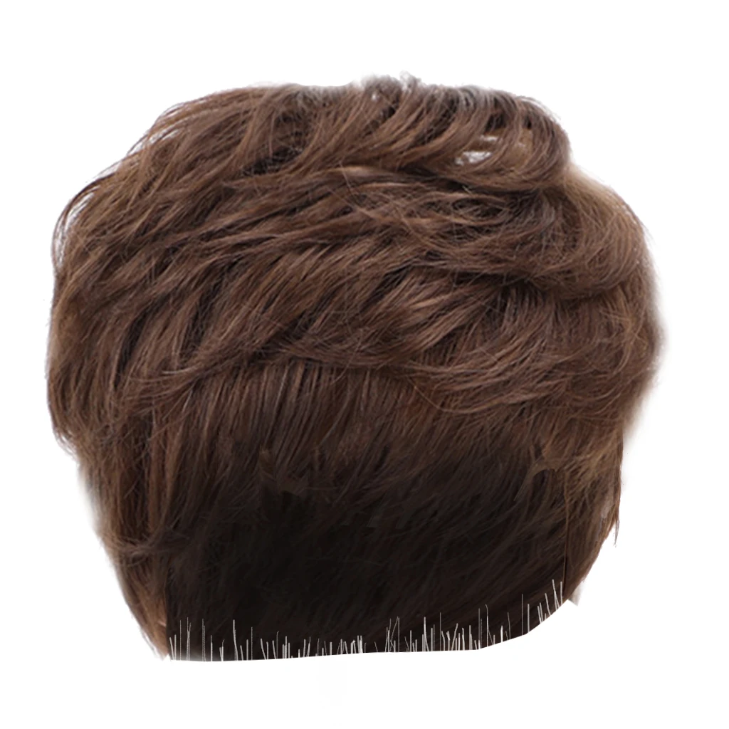 10 Inch Short Curly Heat Resistant Human Hair Wigs Women Pixie Cut Shaggy Side Part Wigs for White Women
10 Inch Short Curly Heat Resistant Human Hair Wigs Women Pixie Cut Shaggy Side Part Wigs for White Women