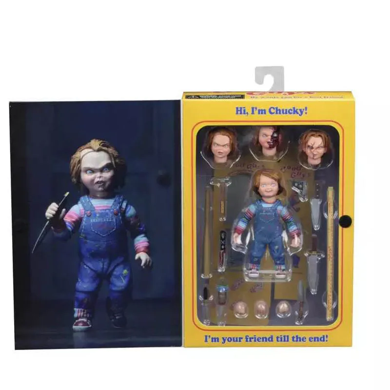 NECA Figure Movie Child's Play Good Guys Chucky Figure Ultimate Variant Chucky Action FigureS Collectible Model Toy
NECA Figure Movie Child's Play Good Guys Chucky Figure Ultimate Variant Chucky Action FigureS Collectible Model Toy