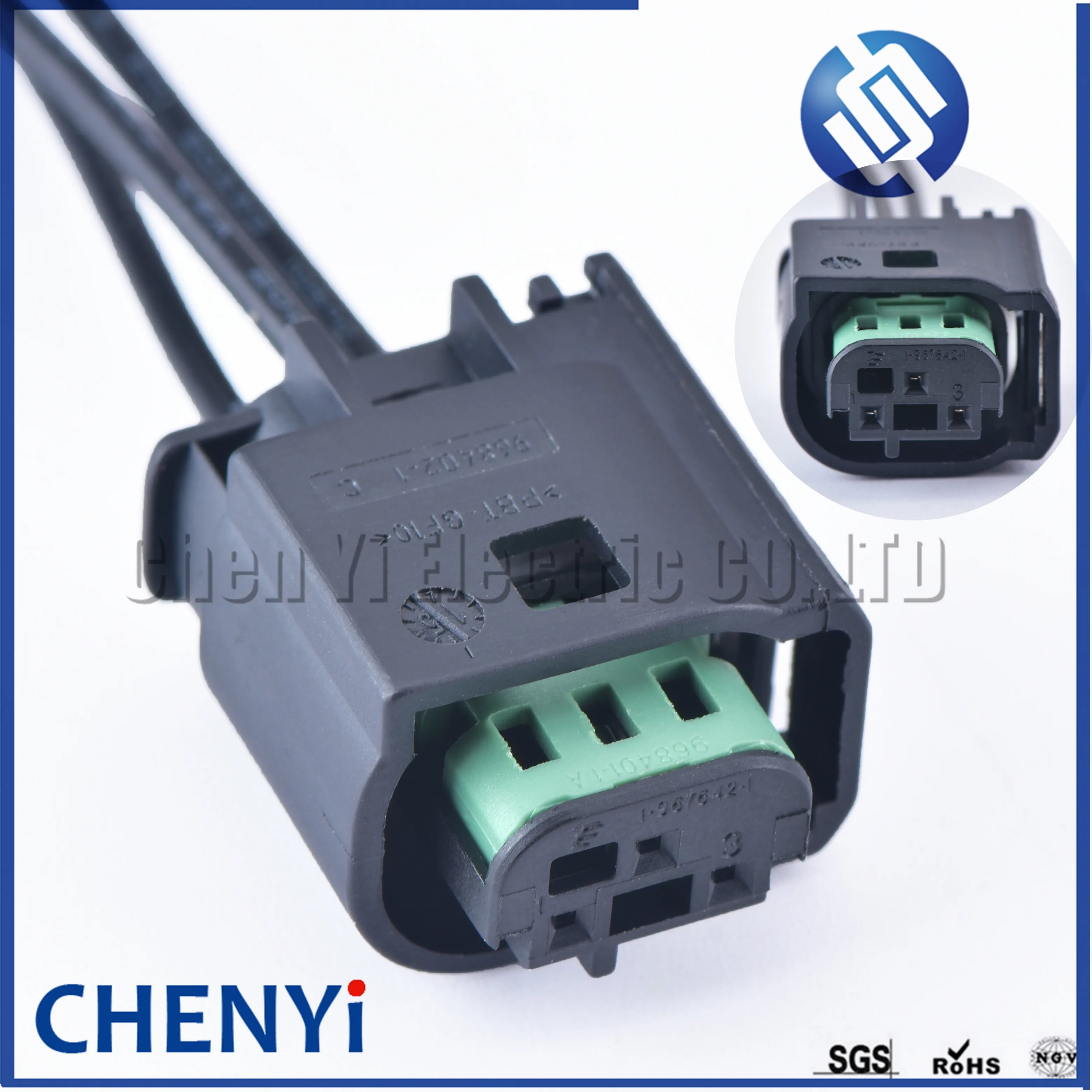 3 Pin Auto Waterproof Radar Sensor Connector Plug switch air pressure sensor Water temperature sensor Cable plug 1-967642-1
3 Pin Auto Waterproof Radar Sensor Connector Plug switch air pressure sensor Water temperature sensor Cable plug 1-967642-1