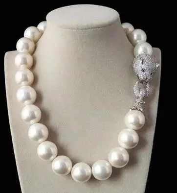 Tremendous Big Sweater chain Beautiful Huge 16mm Genuine White blue South Sea Shell Pearl Necklace jewelry
Tremendous Big Sweater chain Beautiful Huge 16mm Genuine White blue South Sea Shell Pearl Necklace jewelry
