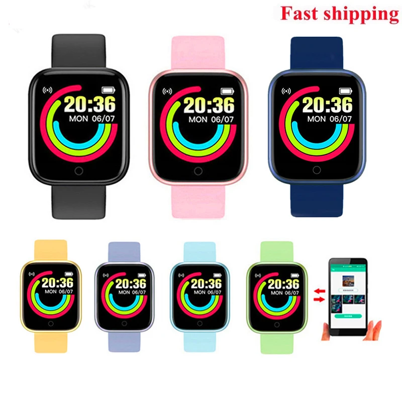 Macaron Y68 Smart Watch 8 Color 1.44 inch Screen Men Women Smartwatch Fashion Sports Smart band Fitpro Version Factory Wholesale
Macaron Y68 Smart Watch 8 Color 1.44 inch Screen Men Women Smartwatch Fashion Sports Smart band Fitpro Version Factory Wholesale