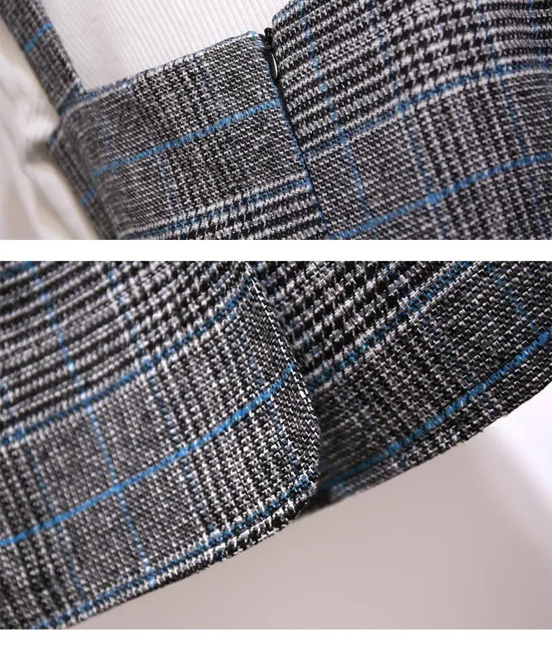 ICHOIX S-2XL women winter dress 2 piece set Plaid dress with belt elegant casual bandage short dress Korean 2 piece outfits 
ICHOIX S-2XL women winter dress 2 piece set Plaid dress with belt elegant casual bandage short dress Korean 2 piece outfits